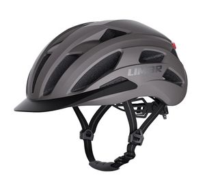 Limar Helm torino l 57-61 mat grijs met led