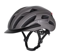 Limar Helm torino l 57-61 mat grijs met led