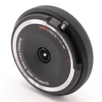Olympus 9mm F/8.0 fisheye body cap lens zwart occasion