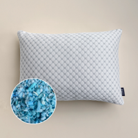 Hoofdkussen - CloudAir - Voor Zij & Rugslaper - Memory Foam - Aanpasbaar En Drukpunt Verminderend - Dekbed-Discounter.nl