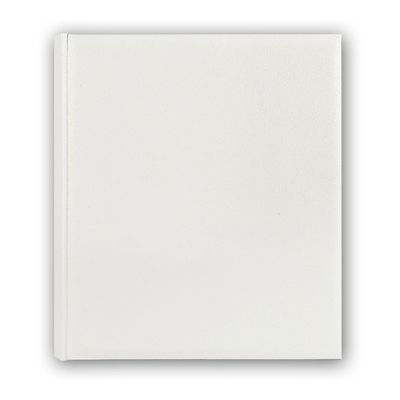 Fotoboek/fotoalbum met 20 paginas wit 32 x 32 x 2,5 cm