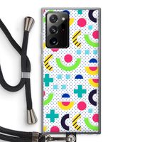 8-bit N°1: Samsung Galaxy Note 20 Ultra / Note 20 Ultra 5G Transparant Hoesje met koord 8-bit N°1: Samsung Galaxy Note 20 Ultra / Note 20 Ultra 5G Transparant Hoesje met koord