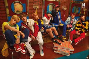 BTS Pizza Poster 91.5x61cm