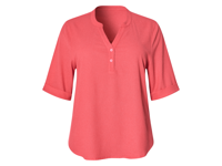 esmara Dames blouse - plus size (Koraal, 3XL (56/58))