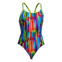 Funkita The Glitch diamond back badpak dames 40