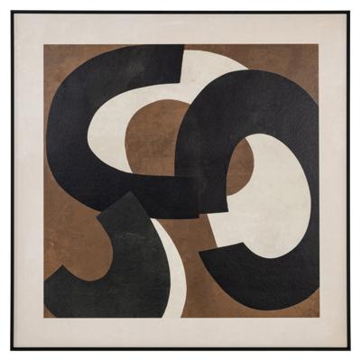 Wanddecoratie Euphoria brown rechts