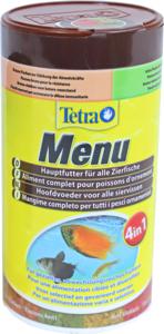 Tetra Menu 4-in-1 Complete Voeding voor Tropische Vissen - Gevarieerd Visvoer 250ml