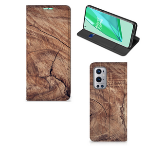 OnePlus 9 Pro Book Wallet Case Tree Trunk