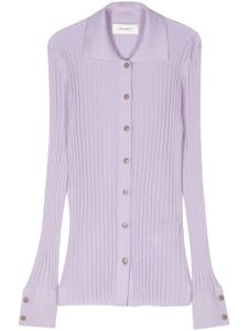 Lisa Yang cardigan Aria en cachemire - Violet