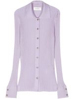 Lisa Yang cardigan Aria en cachemire - Violet