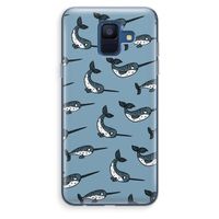 Narwhal: Samsung Galaxy A6 (2018) Transparant Hoesje Narwhal: Samsung Galaxy A6 (2018) Transparant Hoesje