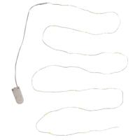 Lichtsnoer - 20 mini micro led lampjes - 220 cm - batterijen - kerstverlichting