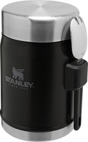 Stanley The Legendary Food Jar + Spork 14Oz / .4L Drinkbeker Matte Black 400ML
