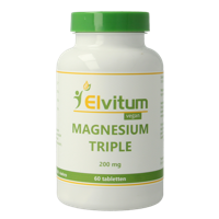 Elvitum Magnesium triple 200mg 60 Tabletten