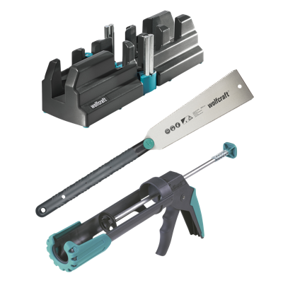 Wolfcraft Gereedschapsset | Voor het aanbrengen van wandplinten | 1 set - 6977000