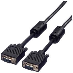 ROLINE HQ VGA kabel HD15 M/M met ferrietkern 2,0m