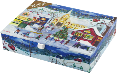 Yuletide Village Deluxe Doosje 20 stuks