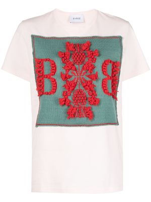 Barrie t-shirt à logo B - Rose