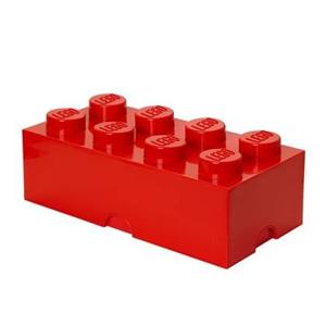 LEGO - Opbergbox Brick 8, Rood - LEGO