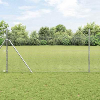 Gelaste draadhek Zilver 1.2 x 25 m Staal