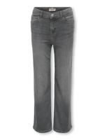Kids ONLY winter jeansbroek meisjes - grijs - KogMadison - wide leg fit
