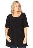 Yoek Tuniek flare | Zwart | Maat 58/60
