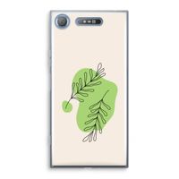 Beleaf in you: Sony Xperia XZ1 Transparant Hoesje