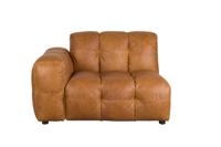 Bank Element Hackman With Arm Left Leather Cognac