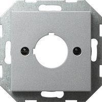 GIRA 027226 veiligheidsplaatje voor stopcontacten Aluminium