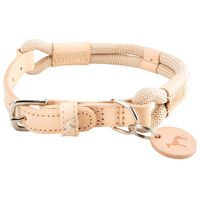 HUNTER Hondenhalsband Malia, beige, Maat: 60 - thumbnail