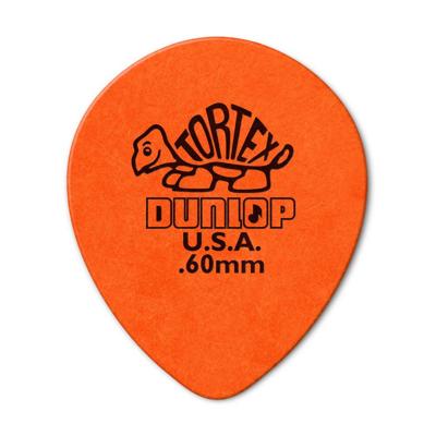Dunlop Tortex Teardrop 0.60mm Plectrum - Per Stuk