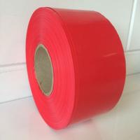Afbakeningslint 250 m x 8cm rood