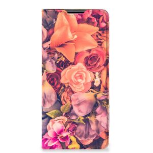 Motorola Edge 30 Pro Smart Cover Bosje Bloemen