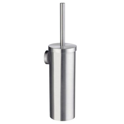 Smedbo Home Toiletborstelhouder - gesloten - wandmodel - geborsteld chroom HS332
