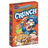 Cap'n Crunch Cap'n Crunch - Peanut Butter Cereals 325 Gram ***THT 26-07-2024*** - thumbnail