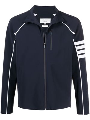 Thom Browne veste à détails rayés - Bleu