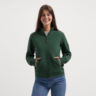 Travelin&apos; - Cardigan - Donkergroen - Maat