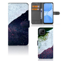 OPPO A73 5G Book Case Sea in Space - thumbnail