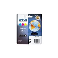 EPSON 267-inktcartridge - cyaan, magenta en geel - standaardcapaciteit 200 pagina's