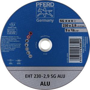 PFERD EHT 230-2,9 SG ALU 61328323 Doorslijpschijf recht 230 mm 25 stuk(s) Aluminium, Non-ferrometaal