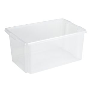 Sunware opslagbox kunststof 51 liter transparant 59 x 39 x 29 cm