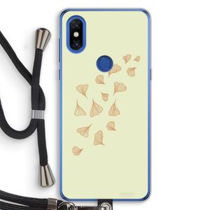 Falling Leaves: Xiaomi Mi Mix 3 Transparant Hoesje met koord