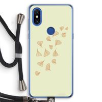 Falling Leaves: Xiaomi Mi Mix 3 Transparant Hoesje met koord