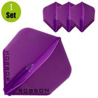 Robson Robson Standaard Dartflights - Paars