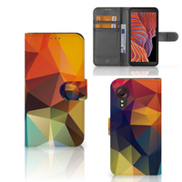 Samsung Galaxy Xcover 5 Book Case Polygon Color - thumbnail