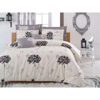 Beddengoedset - 1 dekbedovertrek 220 x 240 cm + 2 kussenslopen 60 x 60 cm - 65% katoen, 35% polyester - Beige