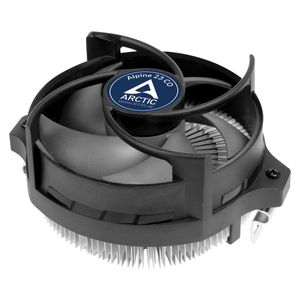 ARCTIC Alpine 23 CO Processor Koelset 9 cm Aluminium, Zwart 1 stuk(s)