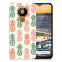 Nokia 5.3 | Siliconen Case | Ananas