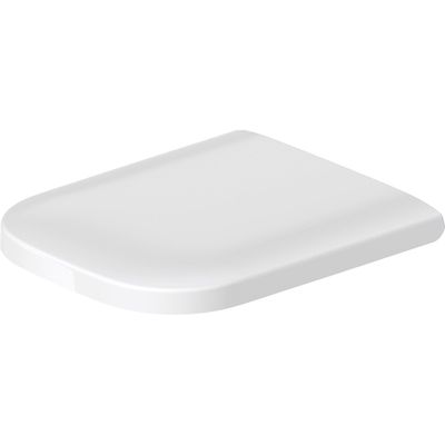 Duravit Happy D.2 WC-zitting 43x35.9x4.3cm met softclose met quickrelease Kunststof wit Glanzend 0064590000
