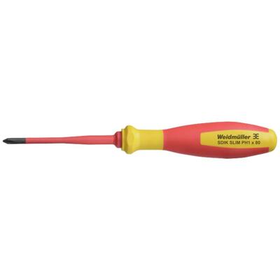 Weidmüller SDIK SLIM PH1 X 80 2749650000 Kruiskop schroevendraaier 1 Koplengte: 80 mm
